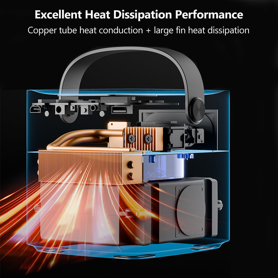 Proyector Vivicine M2 Android 9.0 1080p 3D 4K, batería integrada de 15600 mAh