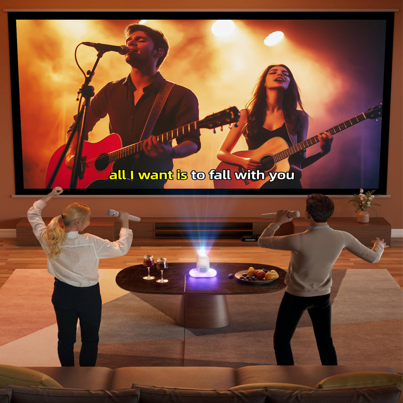 Vivicine Latest Smart Android 13 1920x1080p Full HD 1080p Home Theater Projector,Auto focus,Auto keystone