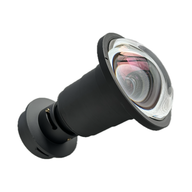 Proyector WUXGA DLP de 0,67" | T/R: 0,3/0,5/0,56/0,6/0,63/0,7/0,8/0,96, lente de corto alcance para espacios grandes