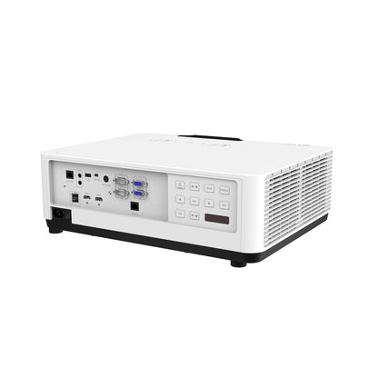 Proyector educativo DLP de 7500 lúmenes ANSI para cine en casa, exhibición comercial y aulas de enseñanza. 