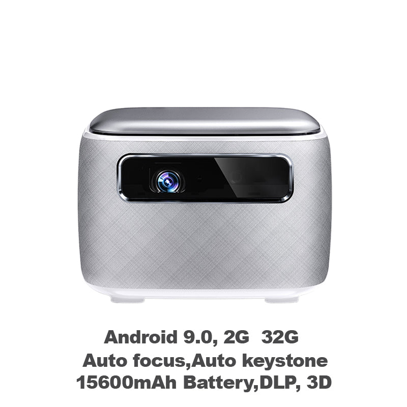 Vivicine V8 Pro Portable DLP 1080P 3D 4K Mini Projector