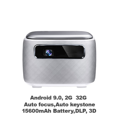 Vivicine V8 Pro Portable DLP 1080P 3D 4K Mini Projector